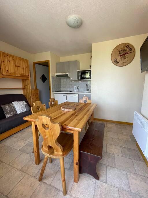 Appartement Aux Pieds Des Pistes - La Plagne Montalbert - Panorama 1350 المظهر الخارجي الصورة
